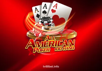 Hình ảnh trò chơi All American Poker 100 Hand tại tv88